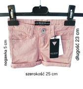 GUESS Spodenki różowe rozmiar 98 cm