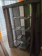 Szafa Sternhoff materiałowa trzydrzwiowa 8 półek 135x170x45 cm