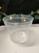 doniczka produkcyjna 15cm | transparentna, przezroczysta