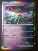 HOLO Iron Valiant 080/162 Karta POKEMON TCG S&V Temporal Forces