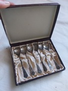 Stare łyżeczki do kawy posrebrzane