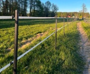 mocne i trwałe Słupki do ogrodzeń, do pastucha, do siatki leśnej 5x198