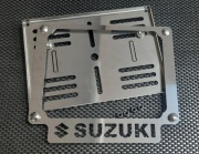 Ramka motocyklowa nierdzewna SUZUKI