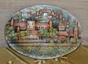 Obraz ceramiczny, pamiątka z Rygi, kamionka