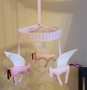 Zuzutoys - zawieszka karuzela pegazy do łóżeczka dla niemowląt NOWA