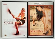 2 filmy DVD: Kochankowie Marii (N. Kinski) + Malena (Monica Bellucci)