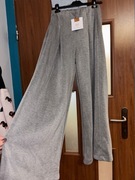 Spodnie szerokie masełko 