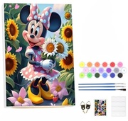 Obraz do malowania po numerach Minnie 40x50 cm 
