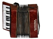 Stara mała HARMONIA radziecka AKORDEON MALYSH USSR