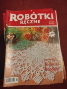 Robótki ręczne 12/2004 serwetki bieżniki koronki