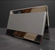 Wizytownik WARS metalowe etui na karty wizytówki unikat  vintage Pkp