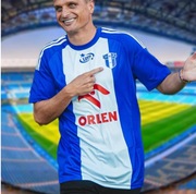 Koszulka Wisła Płock Sportowy Styl | Niebiesko-Biała | 