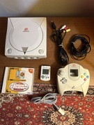 Konsola Sega Dreamcast z Padem i kartą pamięci VMU