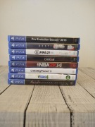 ZESTAW 8 GIER NA PS4