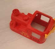 Nadwozie lokomotywy kolejki Duplo 