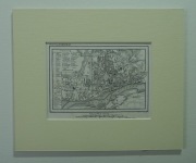 Warszawa Plan miasta 1844 Pobuda