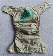 Otulacz na pieluchę tradycyjną z wełny merynosów 