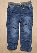 Jeansy ocieplane dla chłopca 92 
