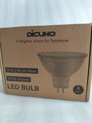 Żarówki LED MR16, 12 V DC,  6 sztuk