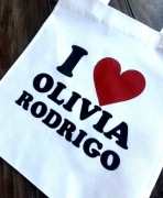 Torebka torba tote bag materiał non woven Olivia Rodrigo 