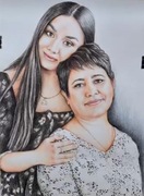 Prezent świąteczny, portret