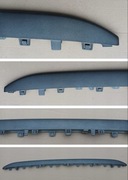 LISTWA ZDERZAKA TYŁ -PRZEDNIA. Komplet FIAT 500 ABARTH lift