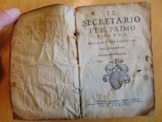 Torquato Tasso - Il Secretario et il Primo. Starodruk 1588 r.