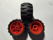 LEGO KOŁA RED 30.4 x20 OPONA 43.2x26 (56145/61481) 56145c04 1 szt