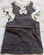 Komplet dla dziewczynki sukienka i bluzka H&M r.86 Minnie stan idealny