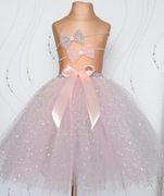 Spódniczka tutu błyszcząca tiul Księżniczka Princess ślub wesele druhna 