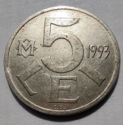 MOŁDAWIA 5 Lei 1993 ŁADNA
