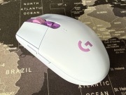 Myszka bezprzewodowa Logitech G305 fioletowa