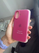Case iPhone 17 etui silikonowe nowe plecki dragon fruit malinowe