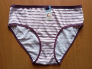 Majtki figi damskie w paseczki rozm. 3XL