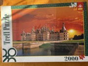 Puzzle Trefl 2000 Zamek w Chambord - Francja