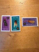 Wietnam znaczki z 1965, owady