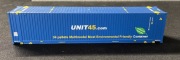 Kontener morski 45 stopowy (45 ft.)  w skali 1:87 / H0 z zestawu ACME 90264