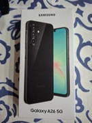 SAMSUNG Galaxy A26 5G 6/128GB Black NOWY 