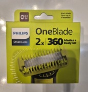 PHILIPS OneBlade 360 2szt. QP624/50