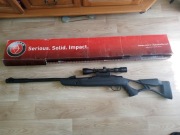 Wiatrówka Hatsan AirTact ED 4,5mm+Luneta 3-9x40 + śrut