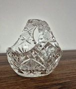 Koszyk mały koszyczek kryształowy PRL Julia