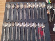 Radzieckie łyżki Sygnowane 