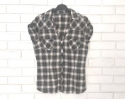 Koszula damska w kratkę, z krótkim rękawem - Colours of de World