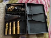 Radziecki zestaw do lutowania/opalania gazowego z oryginalną ceną 20 rubli