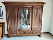 ANTYCZNA BIBLIOTEKA. PIĘKNY UNIKATOWY MEBEL 