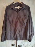 Koszula brązowa prążki paski