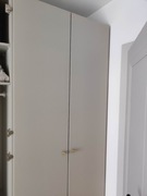 IKEA FORSAND Drzwi, szarobeżowy, 50x229 cm