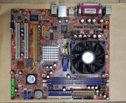 Płyta główna Gigabyte GA-M61PME-S2P + Athlon X2 240 sprawdzona