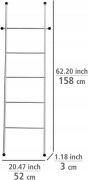 Drabinka wieszak na ręczniki 158cm Wenko niekompletny 