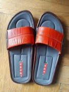 Klapki Prada 37 skóra naturalna